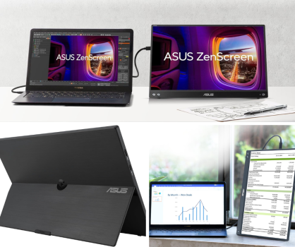 מסך נייד Asus ZenScreen MB16AHV Full HD IPS 15.6" USB-C במחיר טירוף!