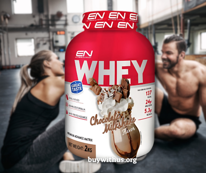 אבקת חלבון WHEY במשקל 2 ק"ג Extreme Nutrition ב-4 טעמים רק ב-₪155