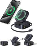 ⚡ Baseus PicoGo 2-in-1 Qi2 – מטען אלחוטי מגנטי מתקדם ל-iPhone, טאבלטים ומחשבים ניידים בחמישית מחיר!