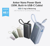 מטען נייד Anker Nano 30W במחיר של פעם באף פעם!
