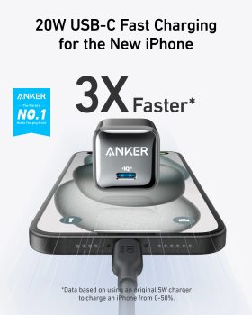חיסול מלאי! מטען זעיר Anker Nano Pro ב-8$ בלבד ומשלוח חינם!