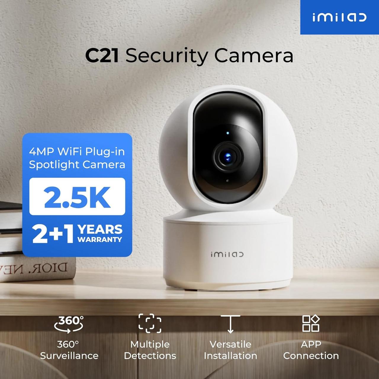 מצלמת אבטחה שיאומי Imilab C21 בחיסול מלאי! 2025-06-17 19.06.17