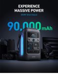 תחנת כוח ניידת Anker SOLIX C300 DC– עוצמה, קומפקטיות ואמינות במחיר שווה!