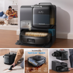 שואב האבק הרובוטי השוטף המתקדם בעולם: Eufy E28 OMNI – כולל מנקה ריפודים נייד!