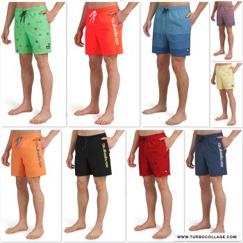 בגד ים מעוצב ונוח במיוחד לגבר Quiksilver מקורי בחצי מחיר!