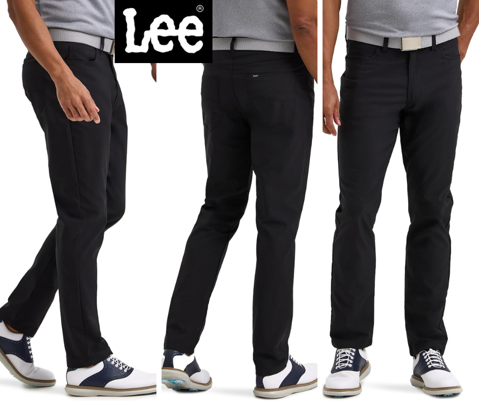 טירוף! מכנסי גולף לגברים Lee Golf Series החל מ-10$ בלבד לחברי פריים כולל משלוח חינם! טירוף! מכנסי גולף סינתטיים לגברים Lee Golf Series החל מ-10$ בלבד לחברי פריים כולל משלוח חינם!