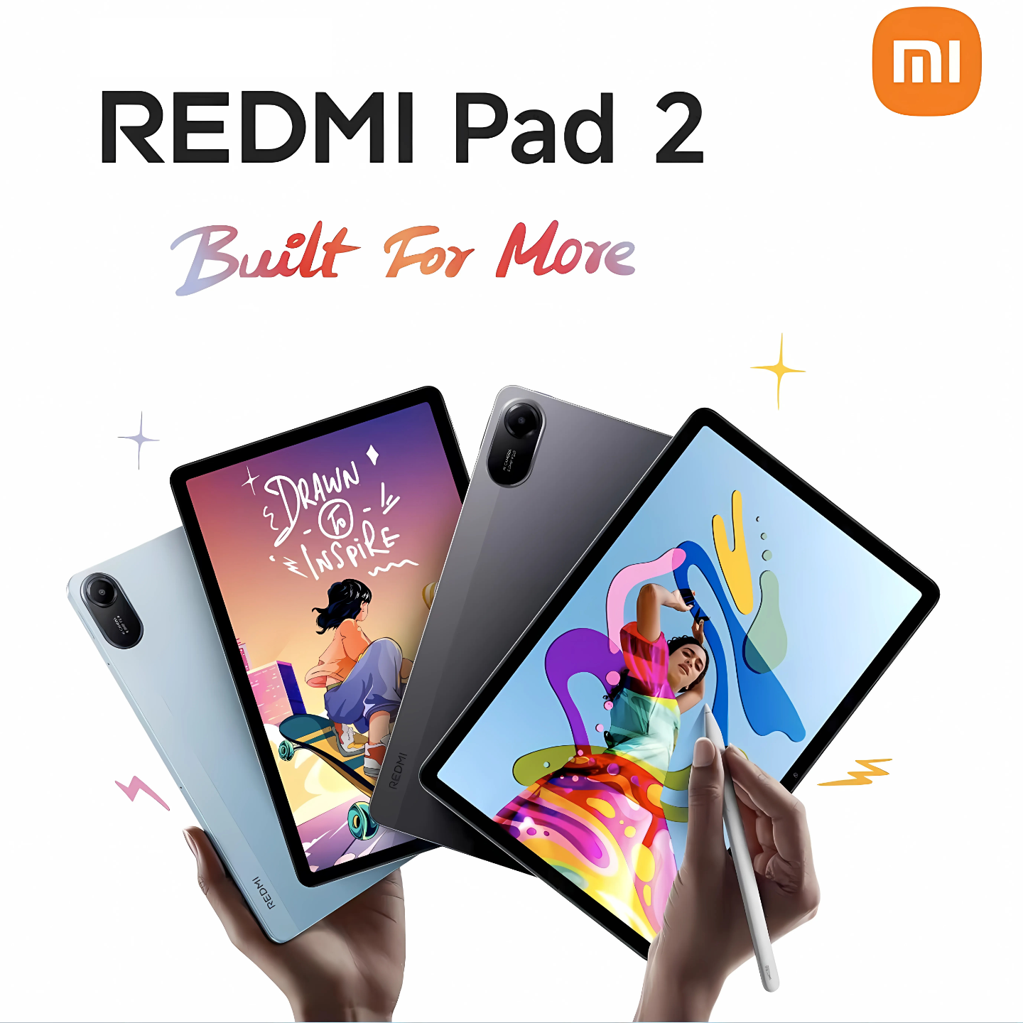 טאבלט שיאומי Xiaomi Redmi Pad 2 – המפלצת החדשה של שיאומי בחצי מחיר!