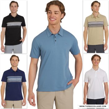 חולצות פולו כותנה QuikSilver במחיר סוף עונה בתחילת העונה!