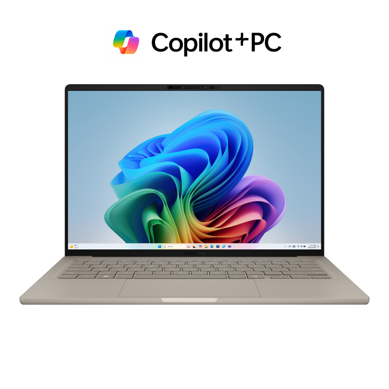 ASUS Zenbook 14 OLED UX3407QA – מחשב נייד דק במיוחד עם מעבד Snapdragon באחריות יבואן רשמי ומחיר משתלם!