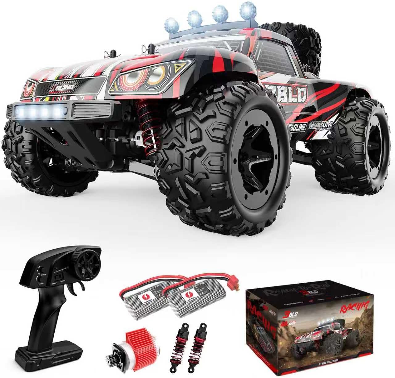 מכונית שטח 4X4 על שלט בקנה מידה 1:18 במחיר פסיכי ומשלוח חינמי מאמזון!