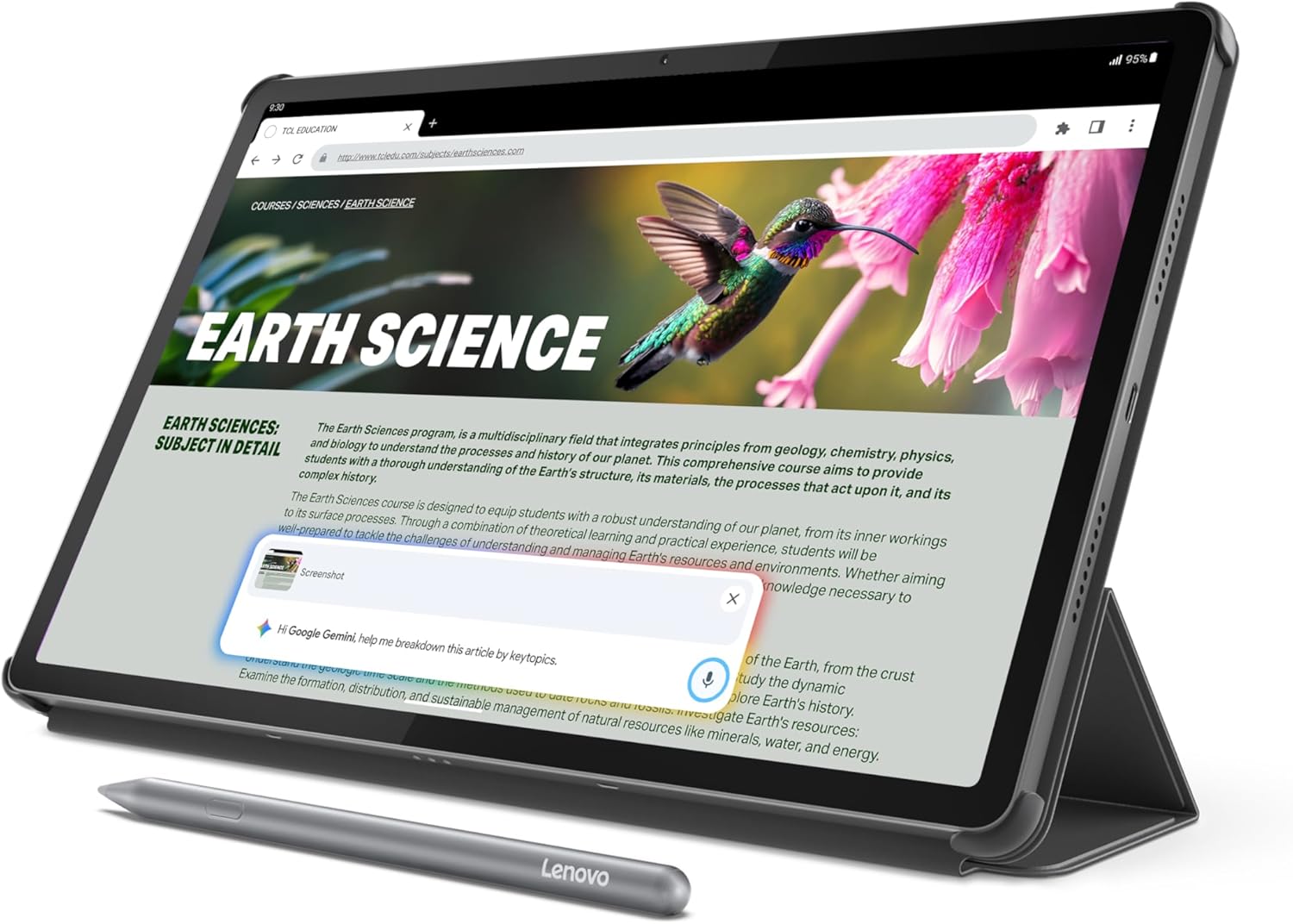 טאבלט Lenovo Idea Tab Pro 12.7 כולל עט ומסך 3K, מעבד Dimensity 8300 ותמיכה ב-AI