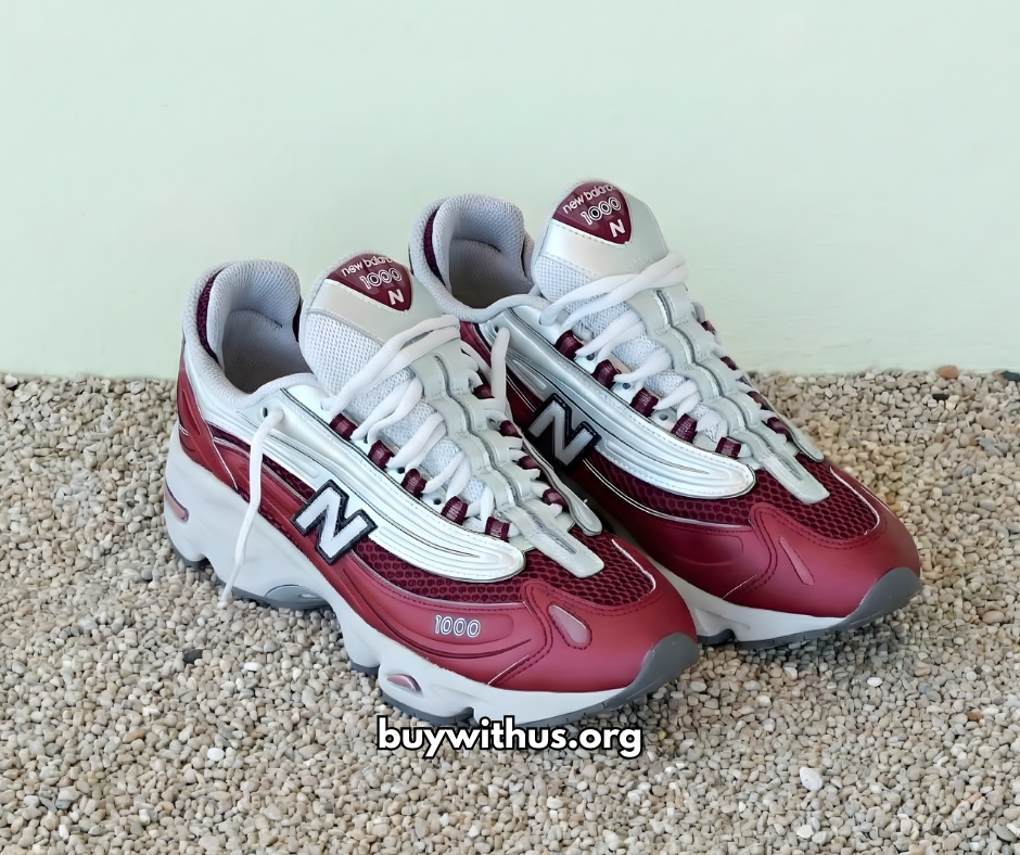 נעלי New Balance 1000 Red Grey קלאסיקה מודרנית!