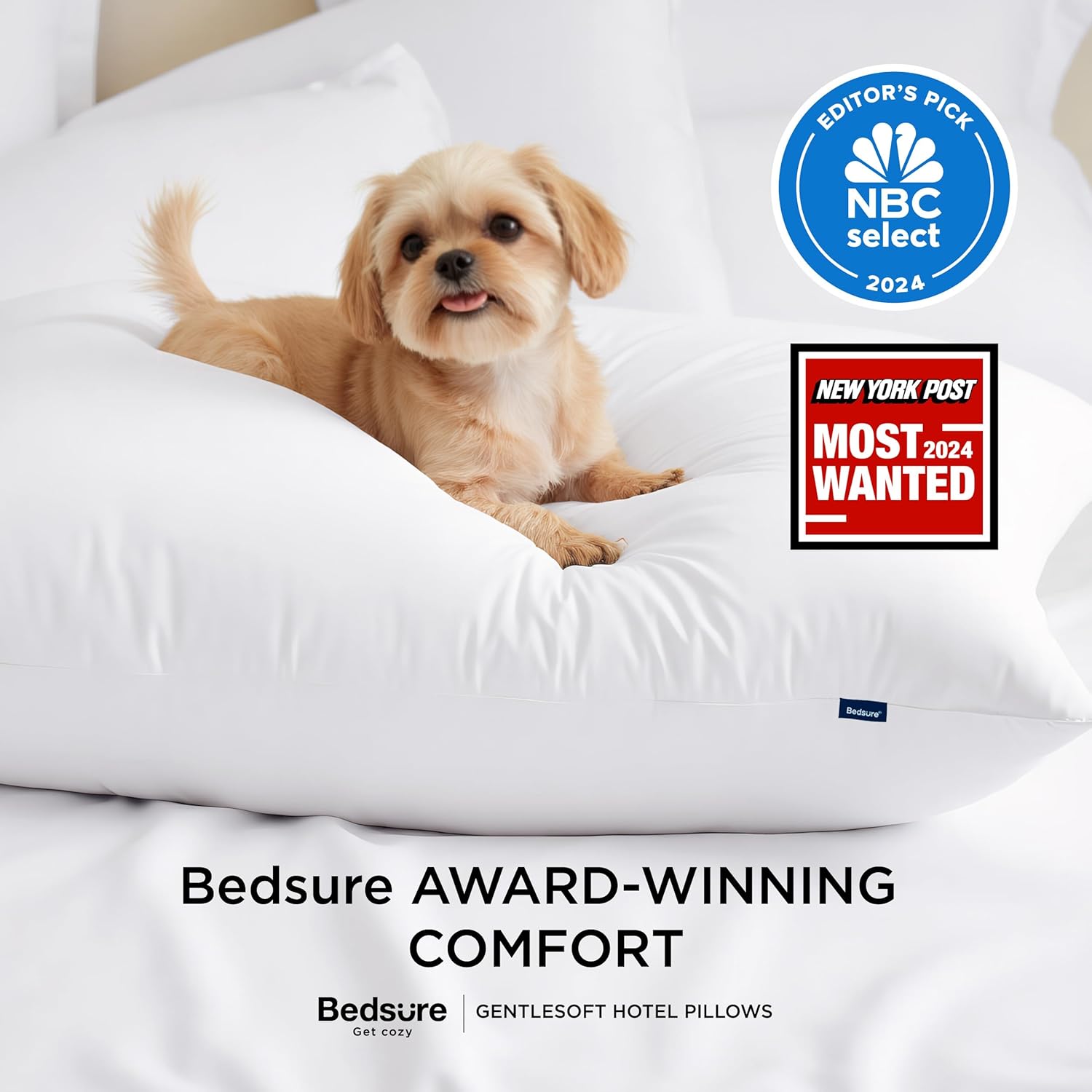 כריות Bedsure Standard (Hotel Quality) במחיר שווה!