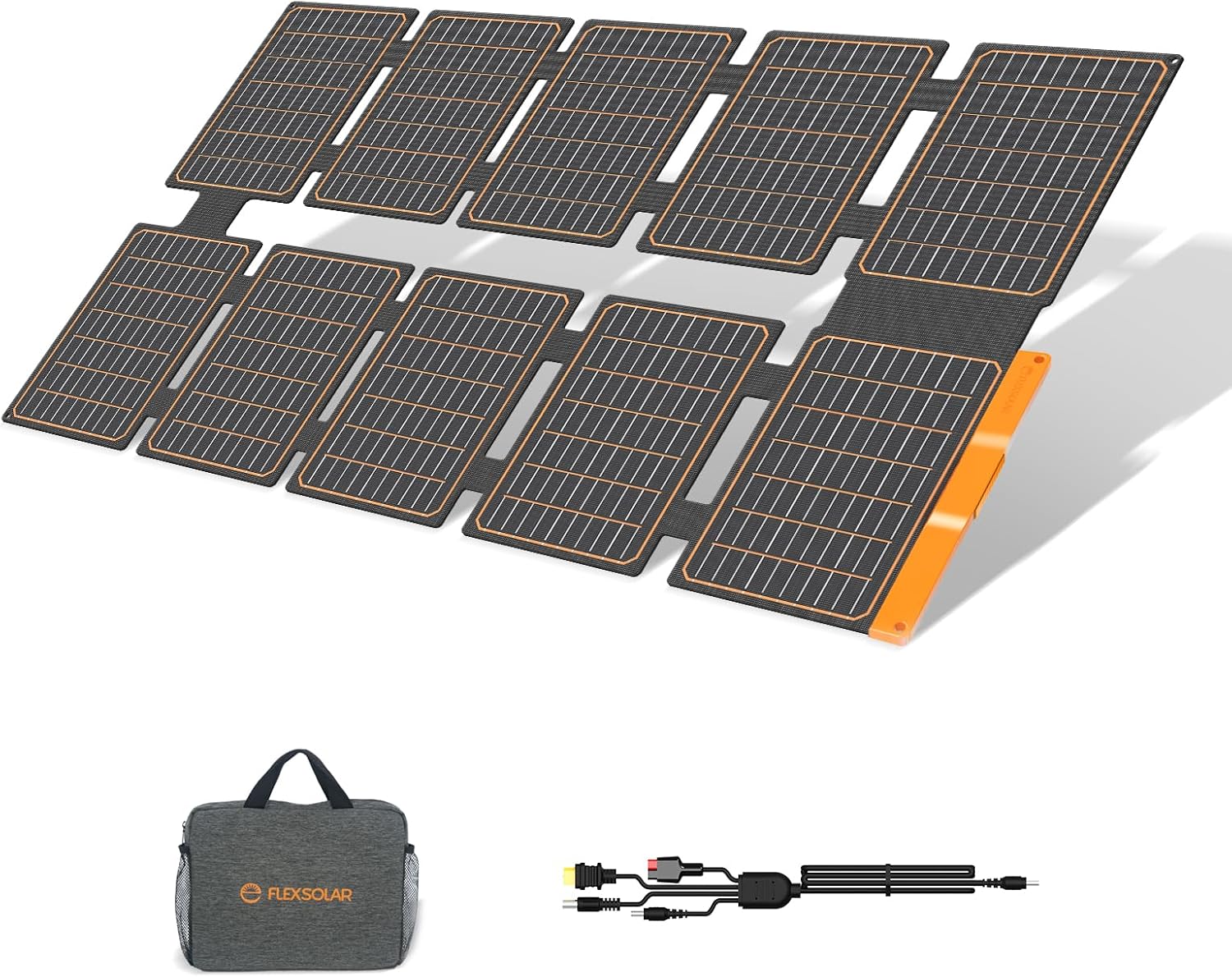 פאנל סולארי נייד FlexSolar 100W הפתרון המושלם לחשמל חינם בכל מקום במחיר הזייה!
