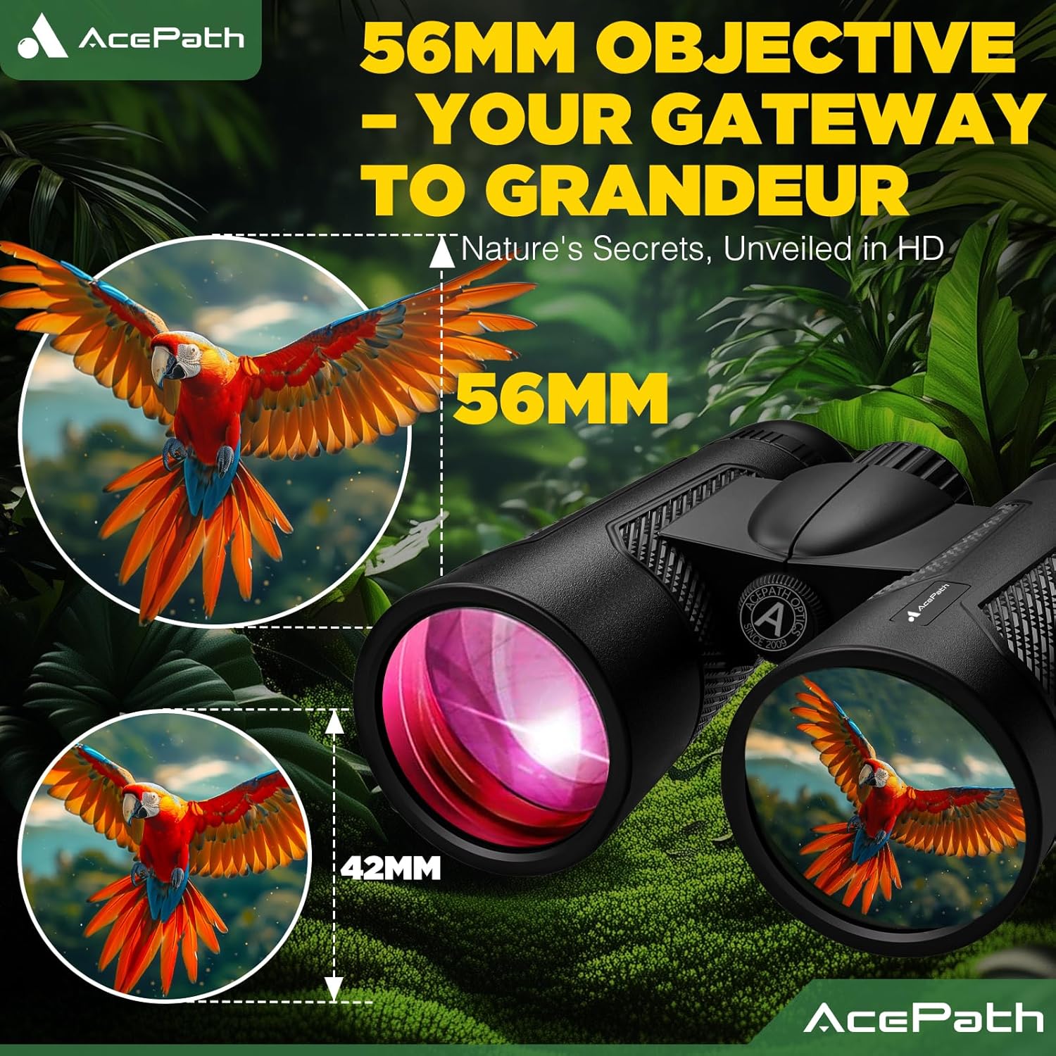 משקפת AcePath 15x56 במחיר בדיחה ושילוח חינמי לגמרי! משקפת AcePath 15x56 במחיר בדיחה ושילוח חינמי לגמרי!