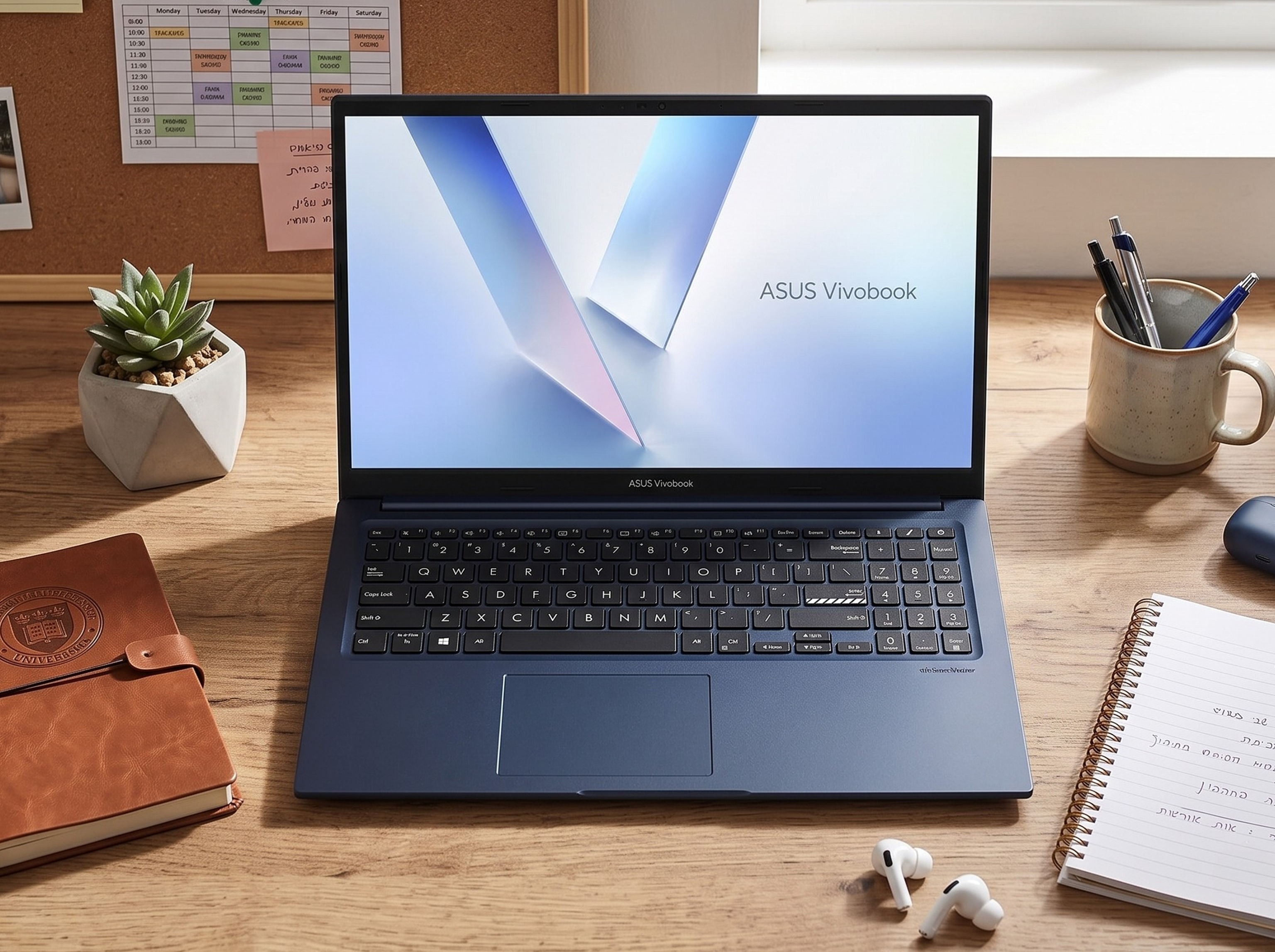 מחשב נייד Asus Vivobook 15 X1504VA: מסך מגע וביצועי Intel Core 7