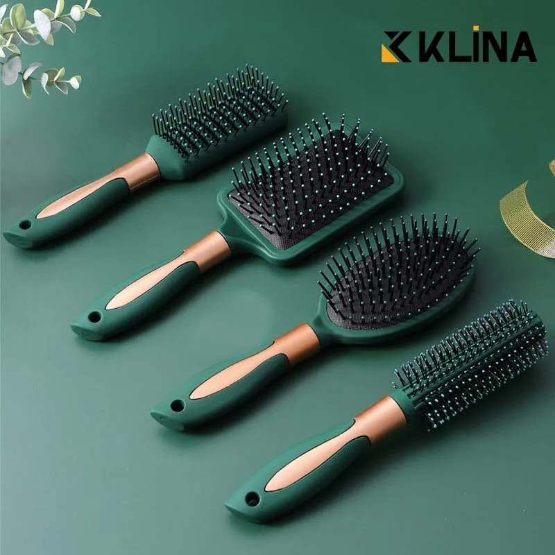 מארז 4 מברשות איכותיות לשיער KLINA במחיר מתנה ומשלוח חינמי לגמרי!