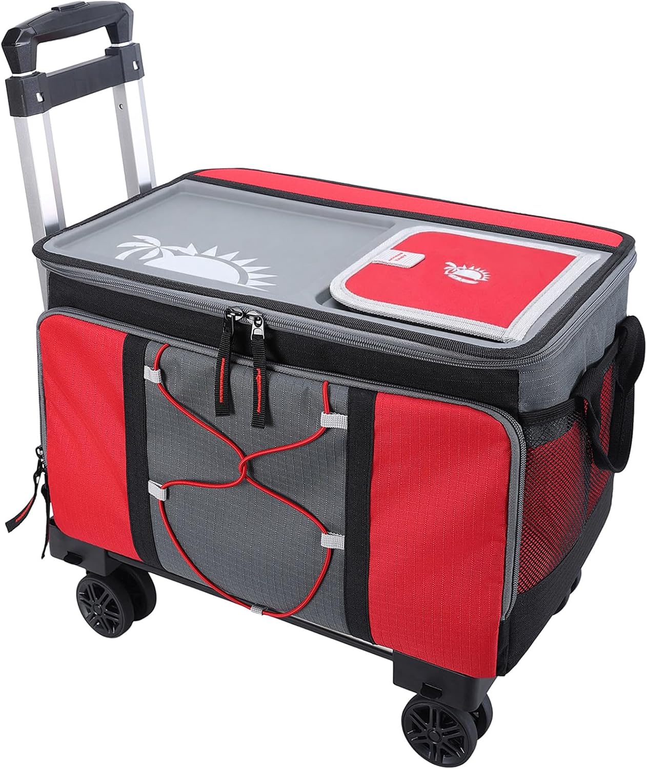 צידנית רכה על גלגלים 50 פחיות Large Rolling Cooler – סקירה ומחיר סייל