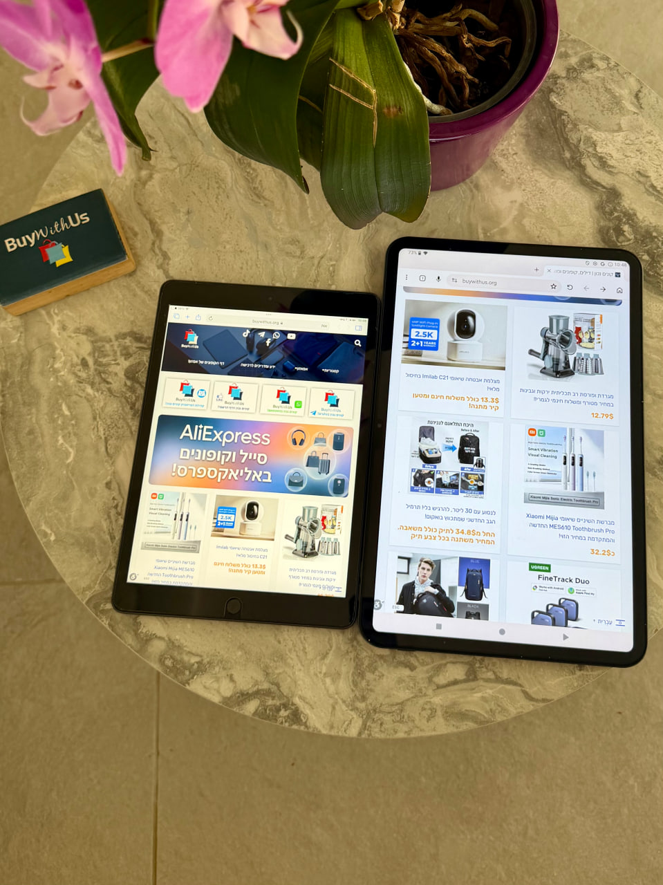 טאבלט ענק Teclast T65 13.4" 2K 120Hz עם תמיכה ב-LTE בהשוואה לאייפד 10.2"