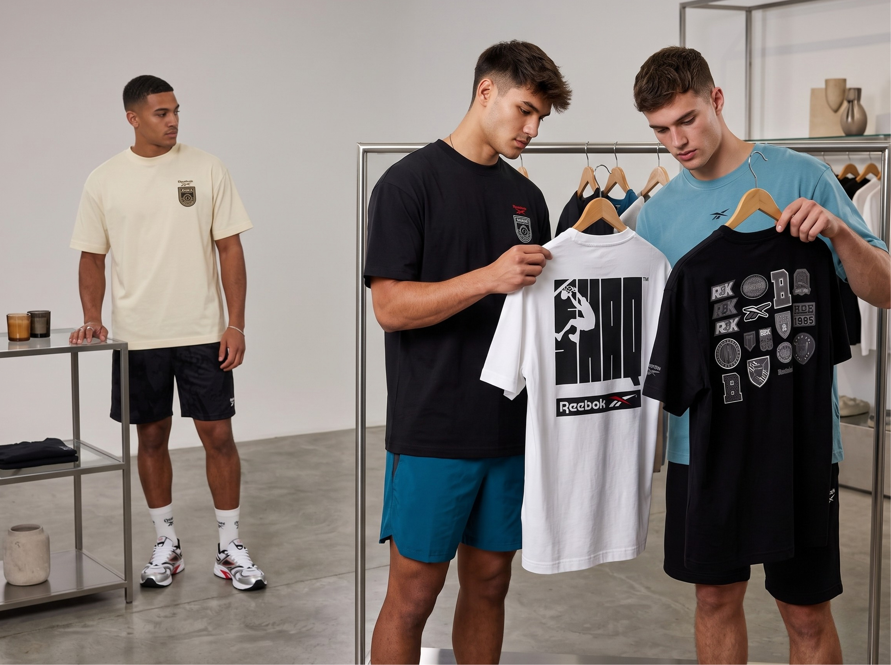 סייל ביגוד ריבוק Reebok לגברים במחיר אדיר רק 59.9 ש"ח לפריט!
