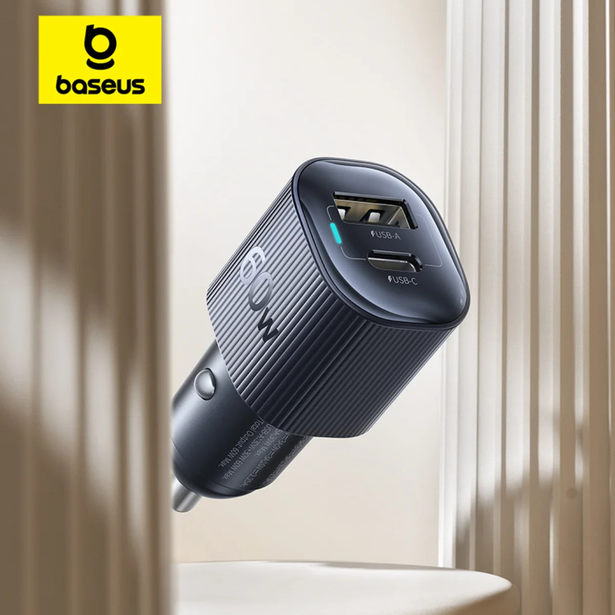מטען לרכב מהסדרה החדשה של Baseus PrimeTrip VP2 30W/60W 1