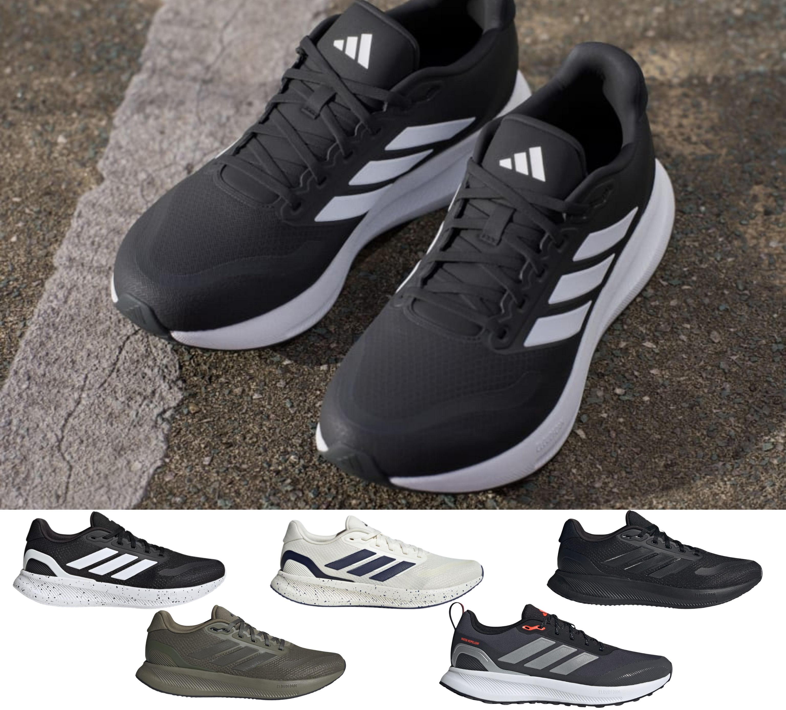 נעלי ריצה ואימון Adidas Runfalcon 5 לגברים במחיר חיסול מטורף!