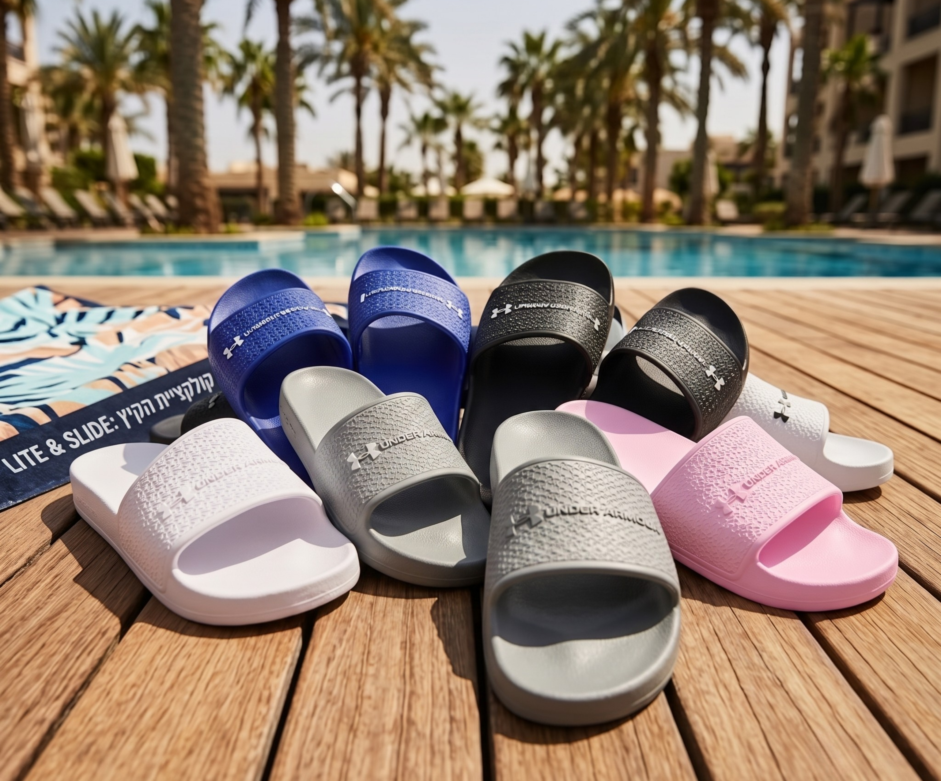 סייל כפכפי אנדר ארמור Under Armour – הדגמים המובילים לקיץ ב59.9 ש"ח!