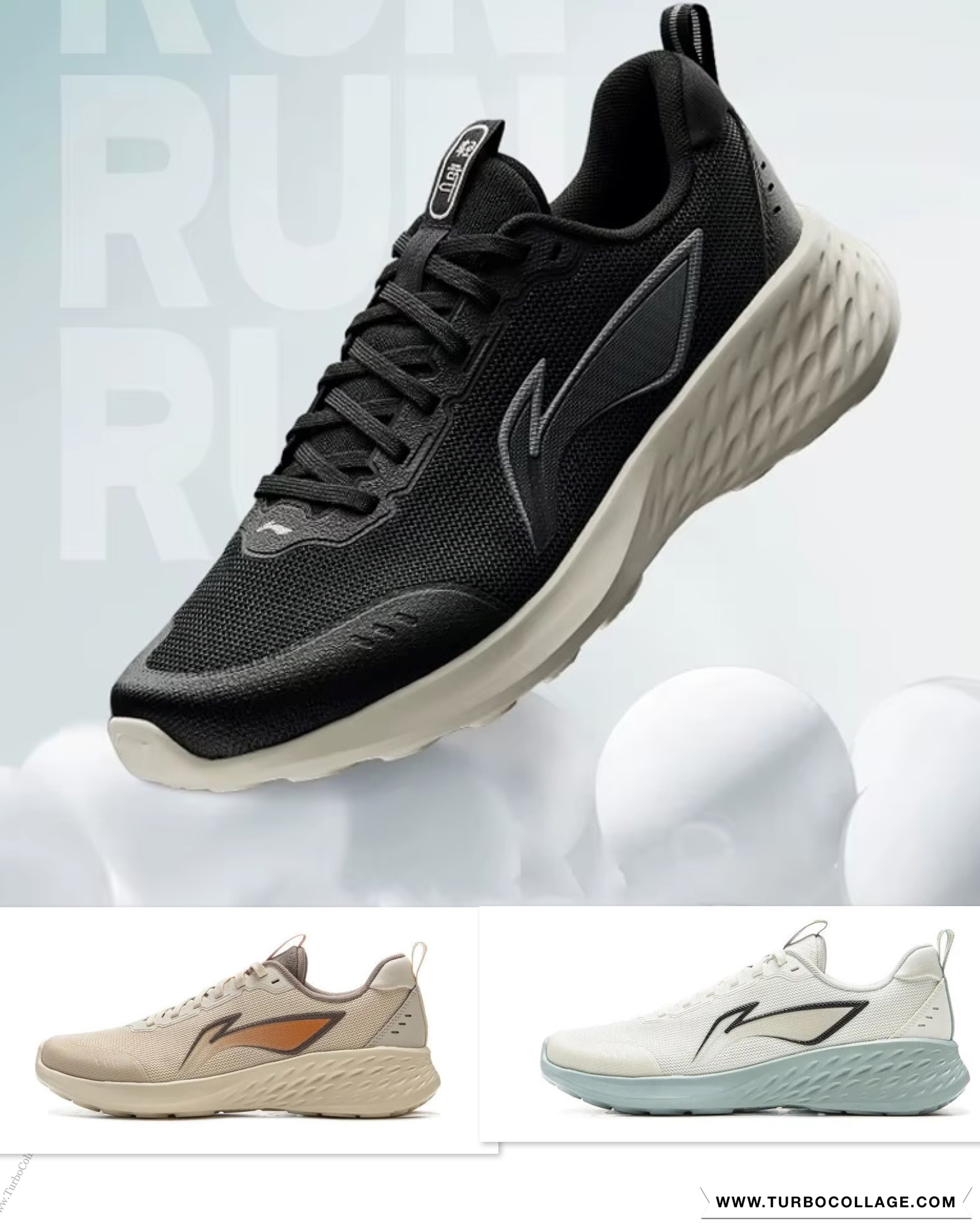 השקה! נעלי ספורט, ריצה והליכה לי-נינג  Li-Ning LIGHT CLOUD בכ-110 ש״ח בלבד!