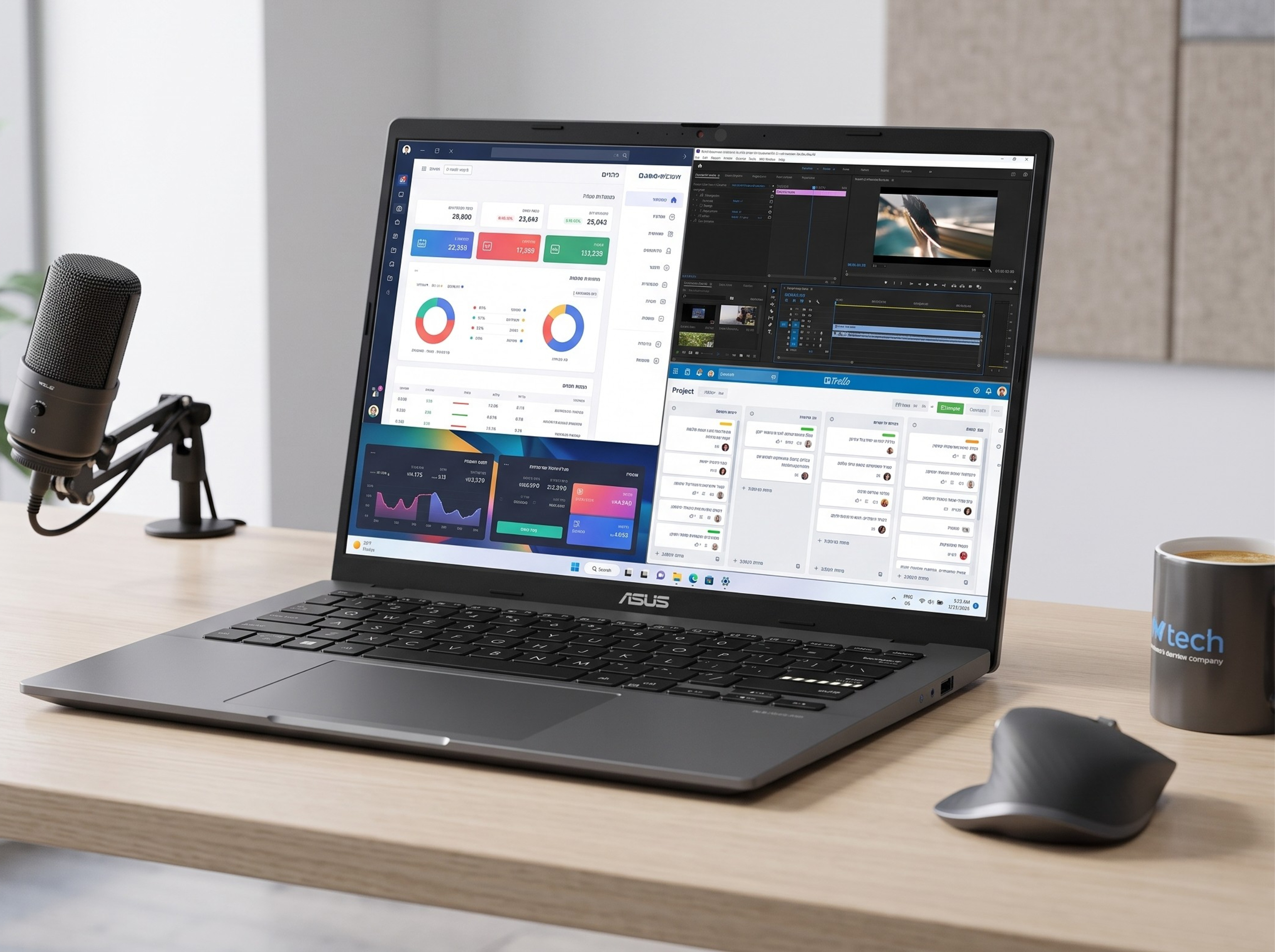 מחשב נייד Asus Vivobook S 14 S3407VA-LY097W Copilot+ PC