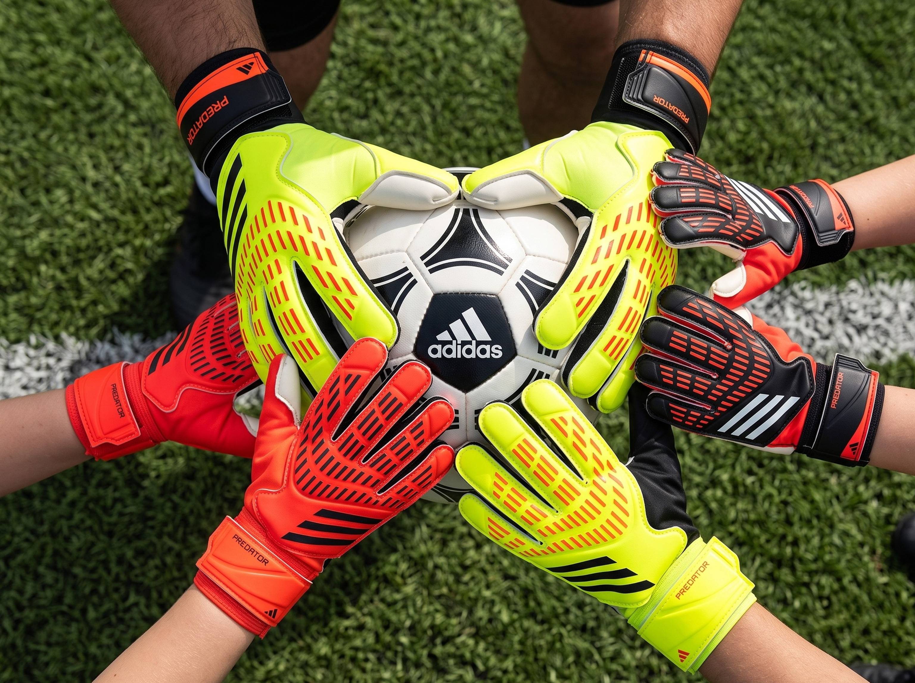 סדרת כפפות שוער adidas Predator – סייל 60% הנחה לילדים, נוער ובוגרים