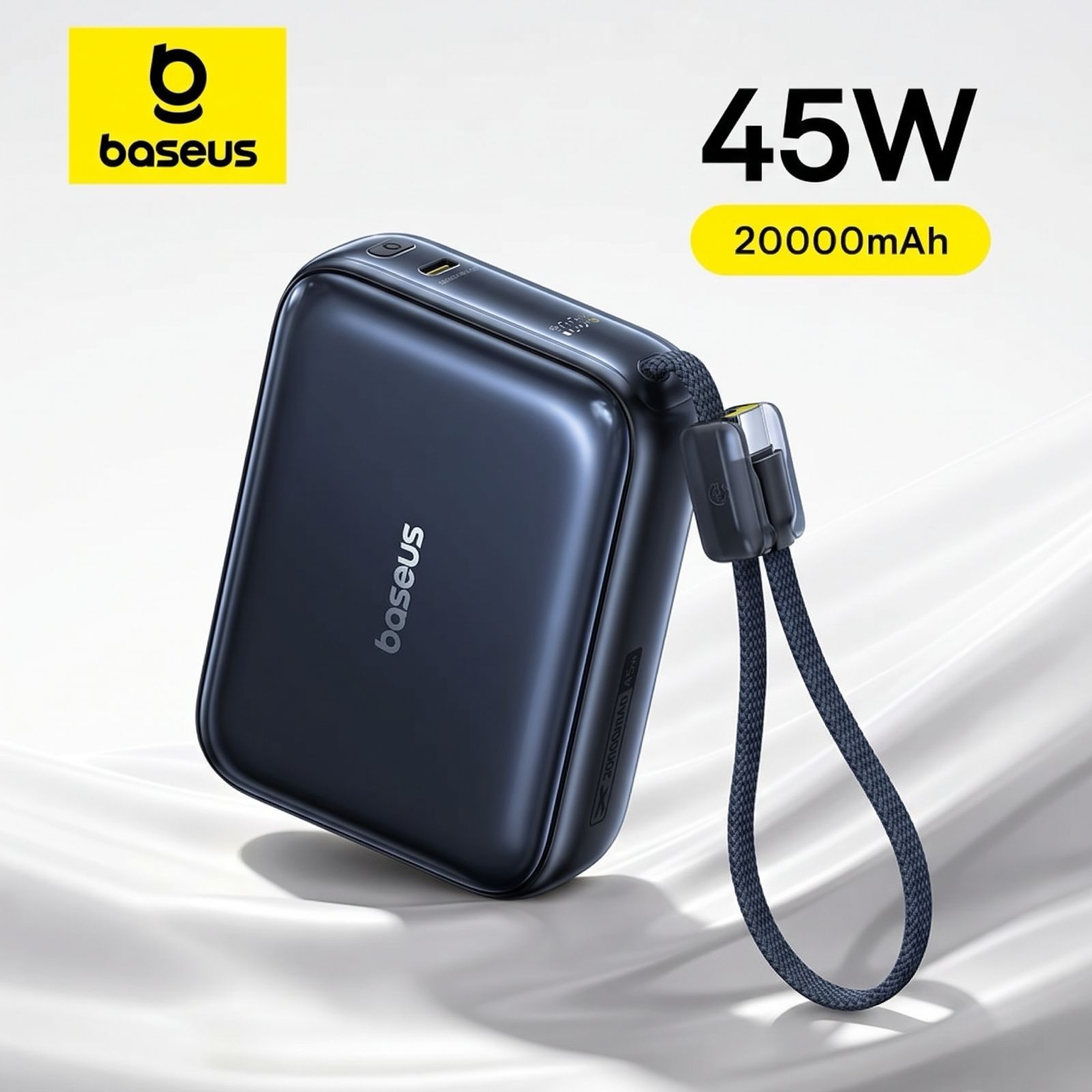 סוללת גיבוי ניידת Baseus PicoGo AC22 Ultra Mini 20000mAh 45W