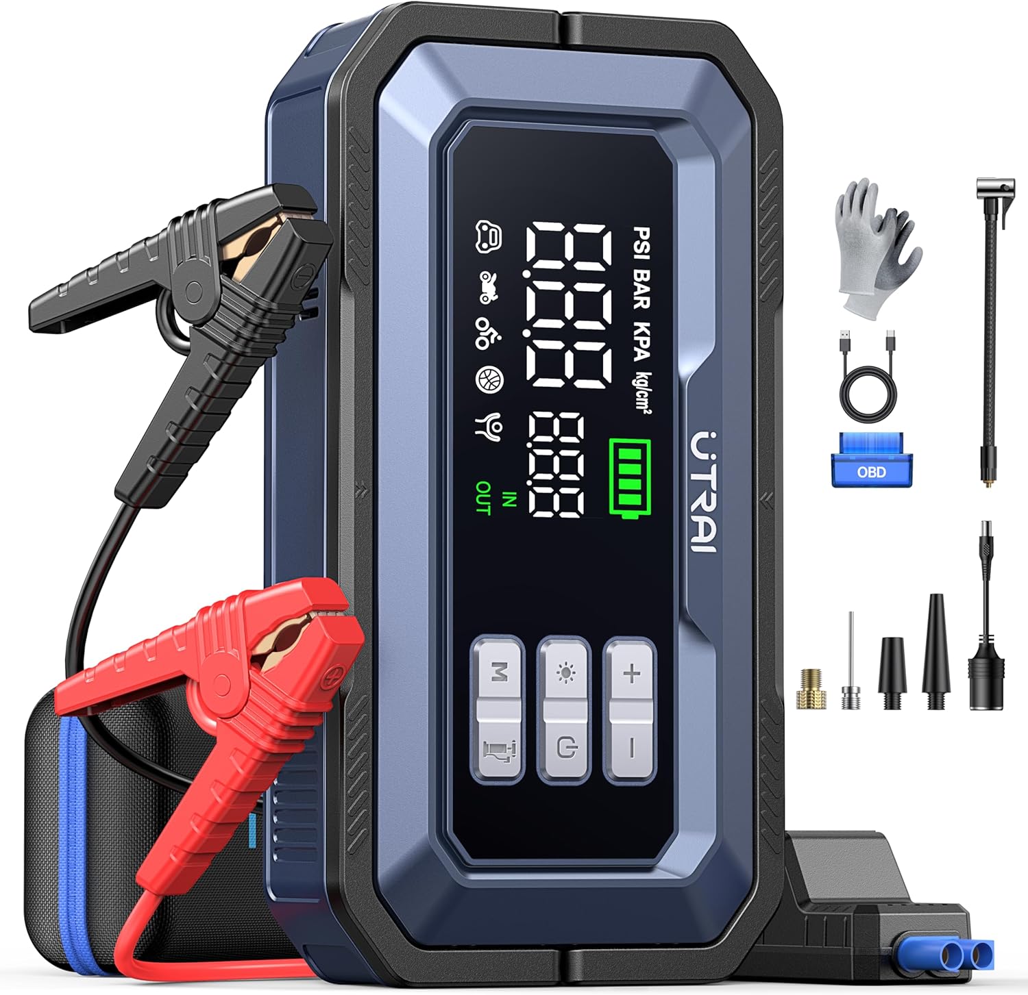 בוסטר התנעה וקומפרסור Utrai JS-30