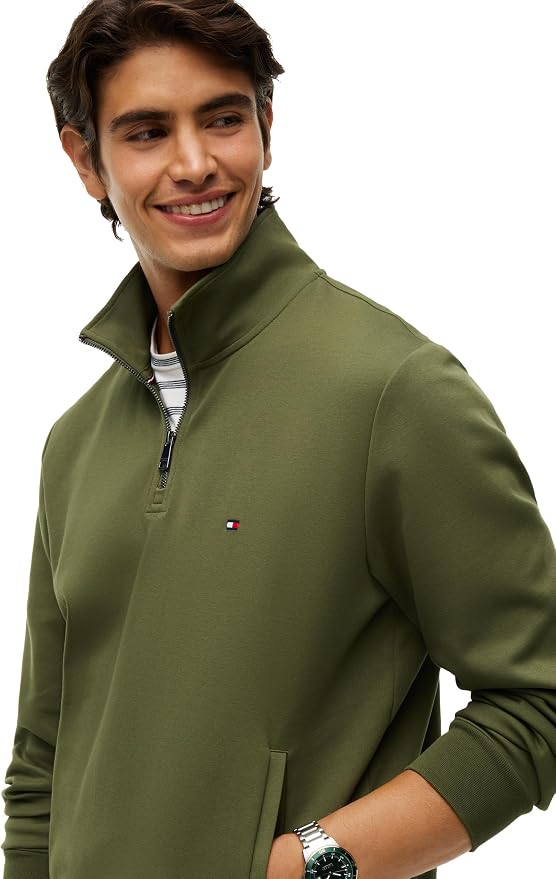 סווטשירט גברים Tommy Hilfiger Medium Weight 1/4 Zip