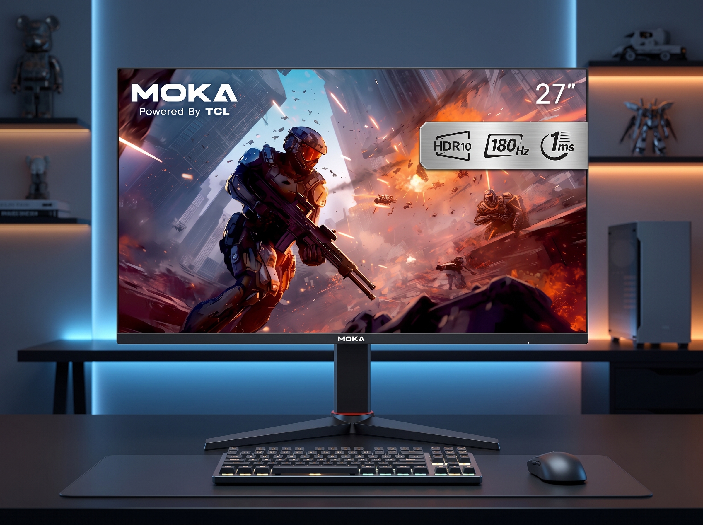 מסך מחשב גיימינג 27" Moka 27M2020G