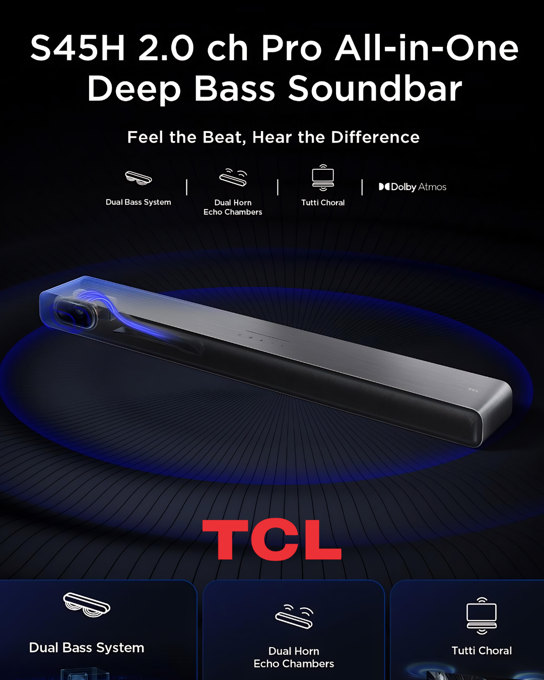 מקרן קול TCL S45H 2.0