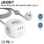 כבל מאריך 2 מטר + מפצל קוביה 4 שקעים + 4 חיבורי USB מבית Lencent במחיר טירוף!