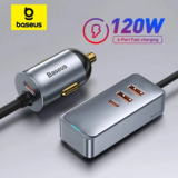 מטען מפוצל לרכב Baseus 120W במחיר הזול אי פעם!