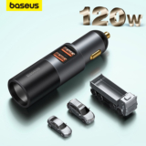מטען מהיר לרכב Baseus עד 120W בריסוק מחיר!