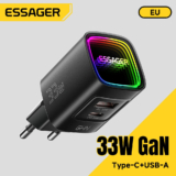 מטען קיר מהיר מהפכני עם חיבורים קלים ESSAGER במחיר פגז!