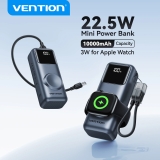 מטען נייד Vention כולל טעינה מגנטית מובנית לשעוני אפל במחיר משוגע!