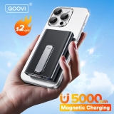 סוללה מגנטית 5000Mah לאייפון מבית Qoovi במחיר מעולה!