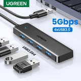 מפצל אולטרה-סלים UGREEN 4-Port USB 3.0 HUB – סקירה ומחיר סייל