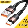 כבל USB רגיל לטייפ סי מהיר עד 100W מבית Essager במחיר כמעט חינם!