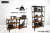 כוננית 5 מדפים מודולרית 180x90x40 ס"מ Smith