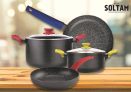 סט סירים ומחבתות צבעוני סולתם רדד SOLTAM Rainbow במחיר מטריף!