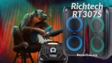 בידורית קריוקי ניידת 6X2 אינץ RICHTECH RT307S במחיר כיסוח מטורף!