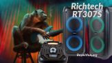 בידורית קריוקי ניידת 6X2 אינץ RICHTECH RT307S במחיר כיסוח מטורף!
