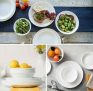 איזה דיל! סט 18 חלקים ל 6 סועדים Corelle של קורנינג דגם Winter Frost