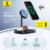 עמדת טעינה אלחוטית מגנטית Baseus 3-in-1 Wireless Charger Stand (22.5W)
