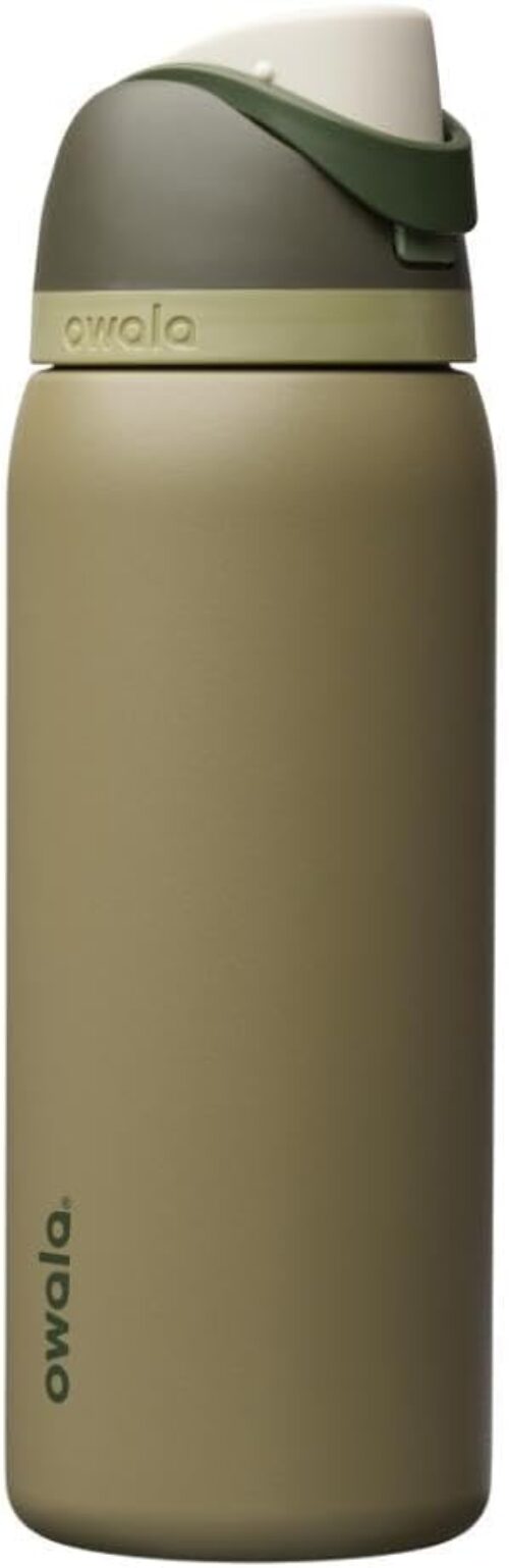 בקבוק מבודד Owala FreeSip נפח 946 מ״ל צבע <strong><strong><strong><strong>Off Road</strong></strong></strong></strong>